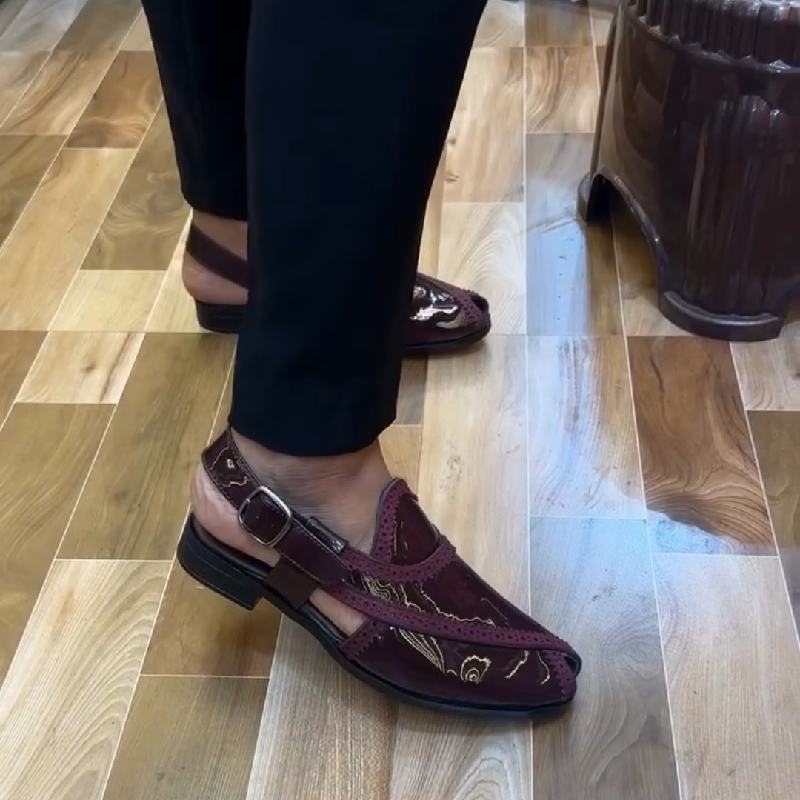 Men's Brown Slippers