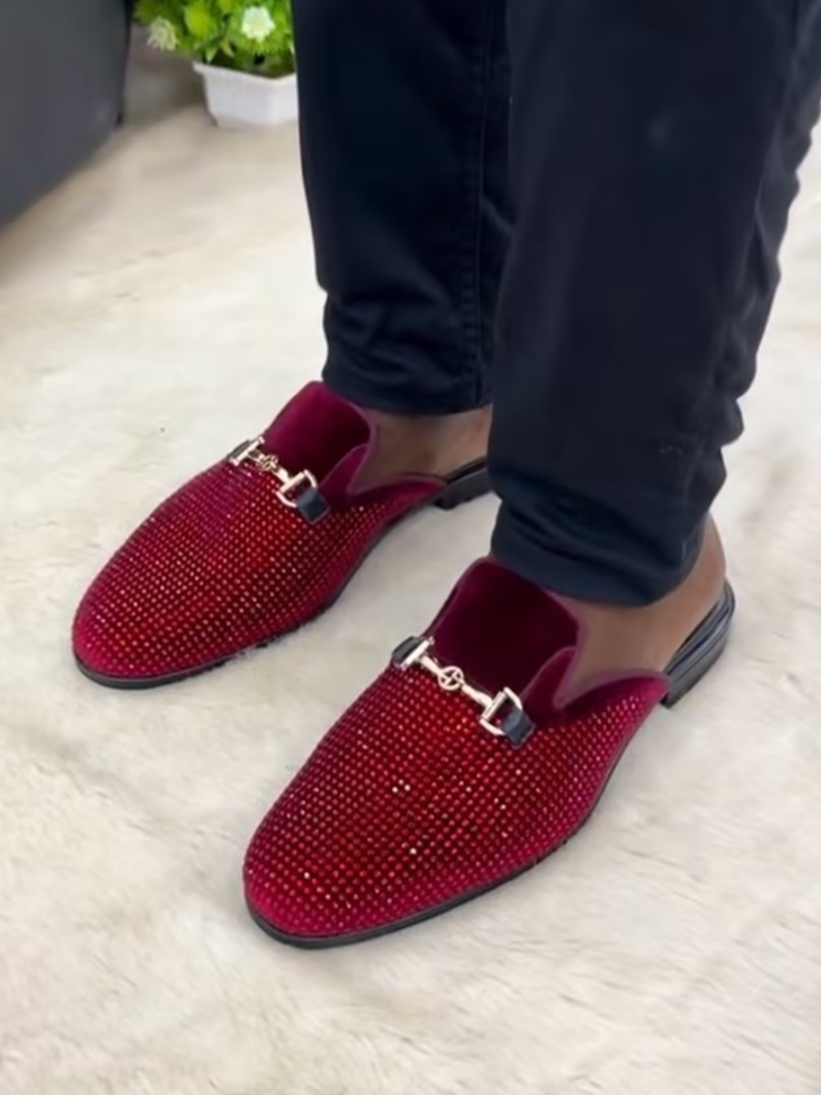 Men's Casual Half Slippers