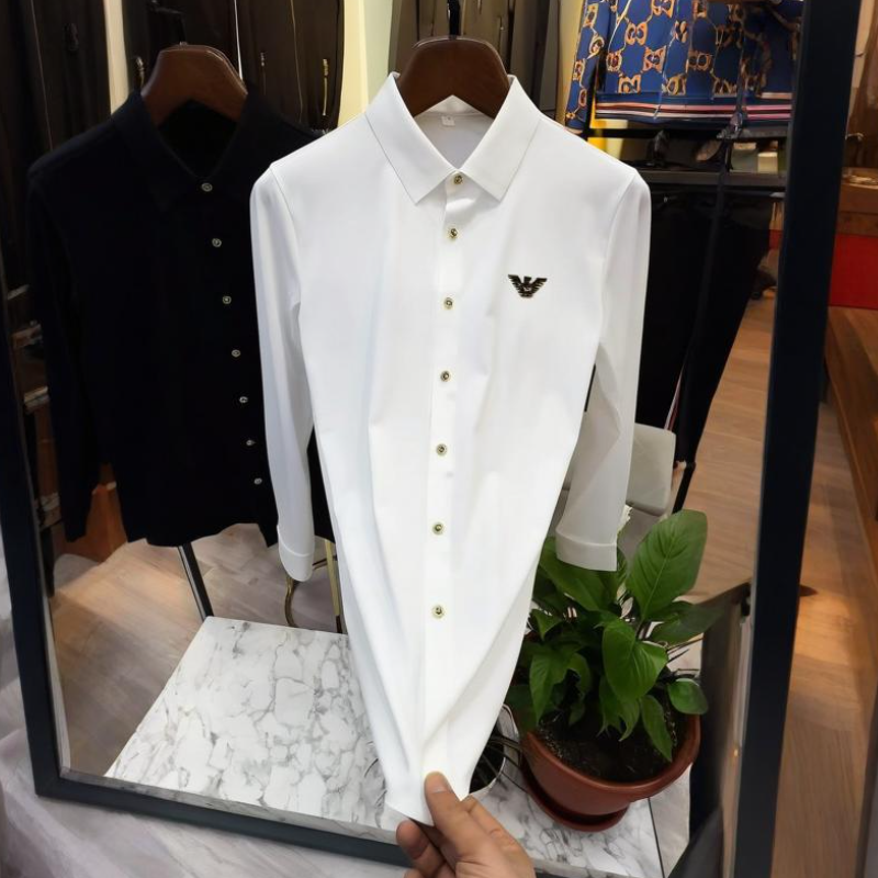 Men's Classic Casual Long Sleeve Shirts