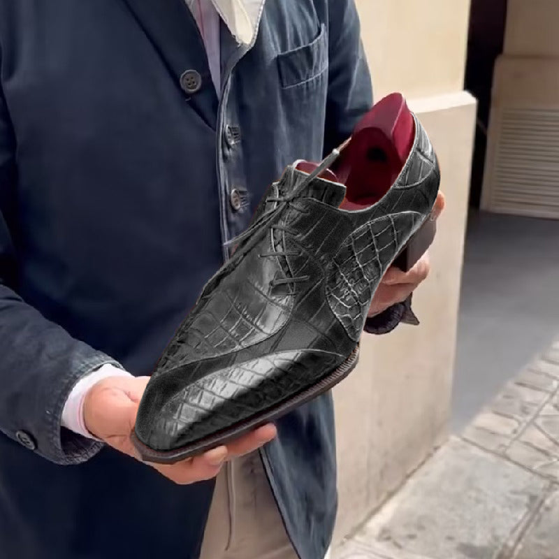Crocodile Luxury Oxfords