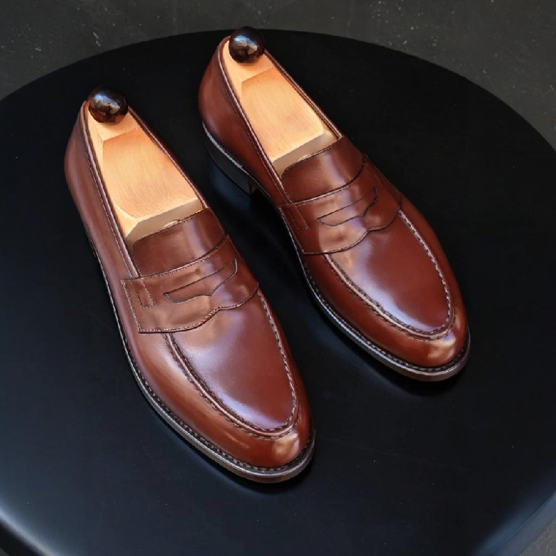 Classic Leather Crafted Loafers