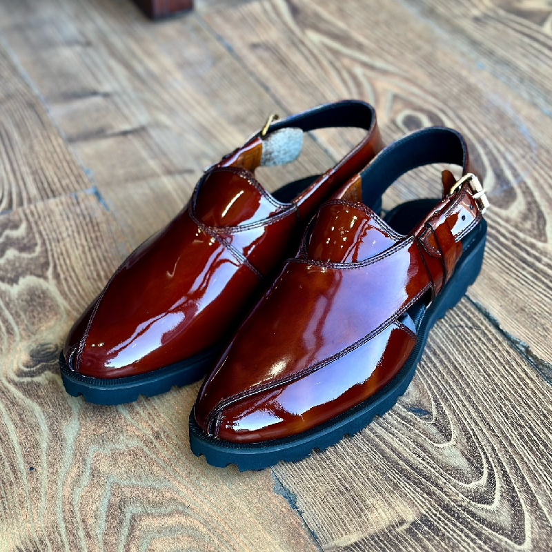 Men's Red Casual Sandals Slippers