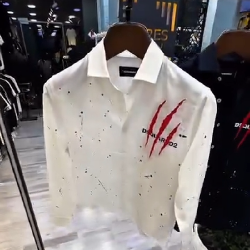 Men's Fashion Cool Casual Long Sleeve Shirt