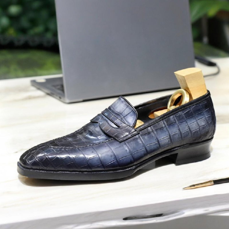 Crocodile Classic Men's Loafers