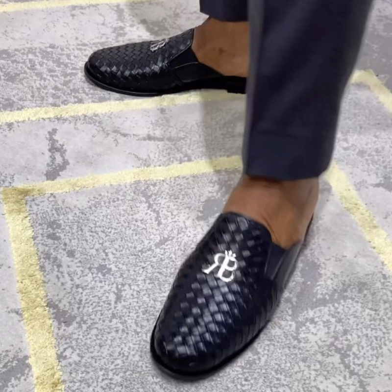 Handmade Men's Comfortable Half Slippers