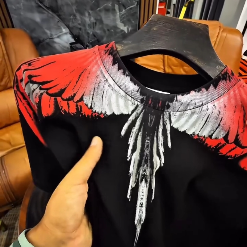 Men's Fashion Printed Soft Short Sleeve