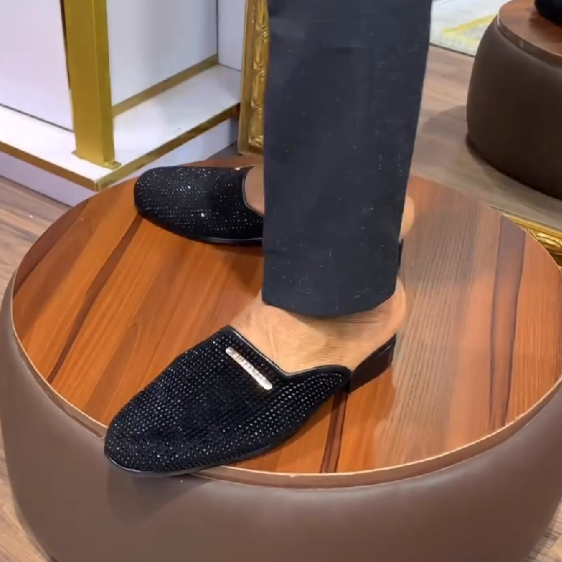 Men's Classic Casual Fashion Half Slippers