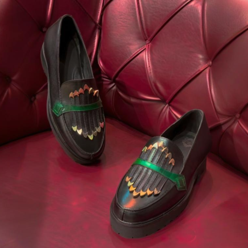 Handmade Genuine Leather Tassel Loafers