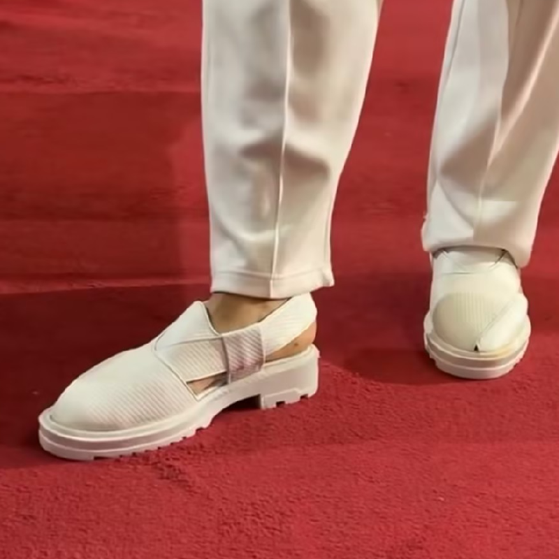 Men's White Casual Fashion Sandals