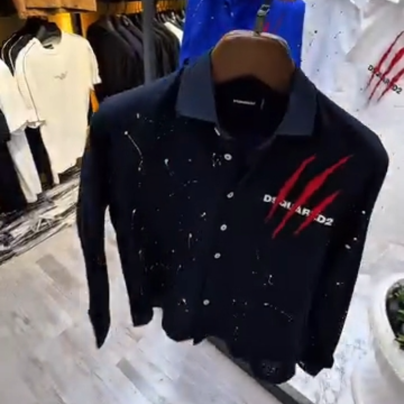 Men's Fashion Cool Casual Long Sleeve Shirt