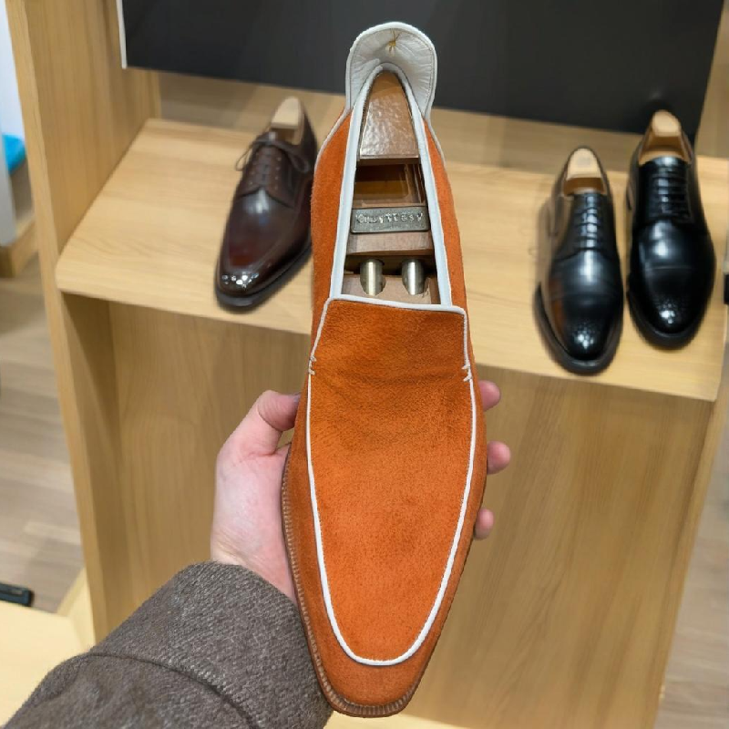 Handcrafted Men's Casual Suede Loafers