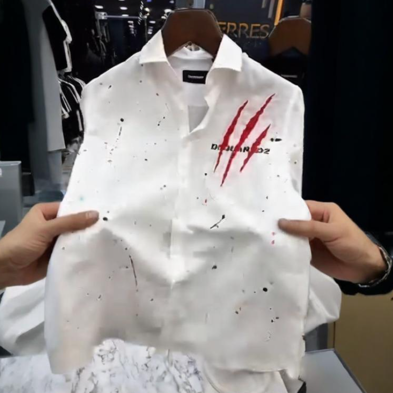 Men's Fashion Cool Casual Long Sleeve Shirt