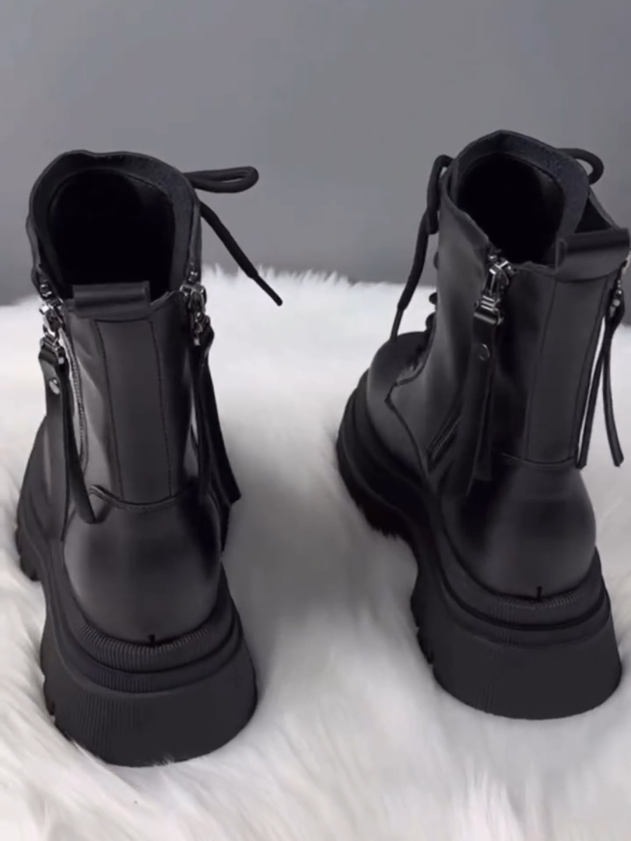 Women's Wool-Lined Lace-Up Boots