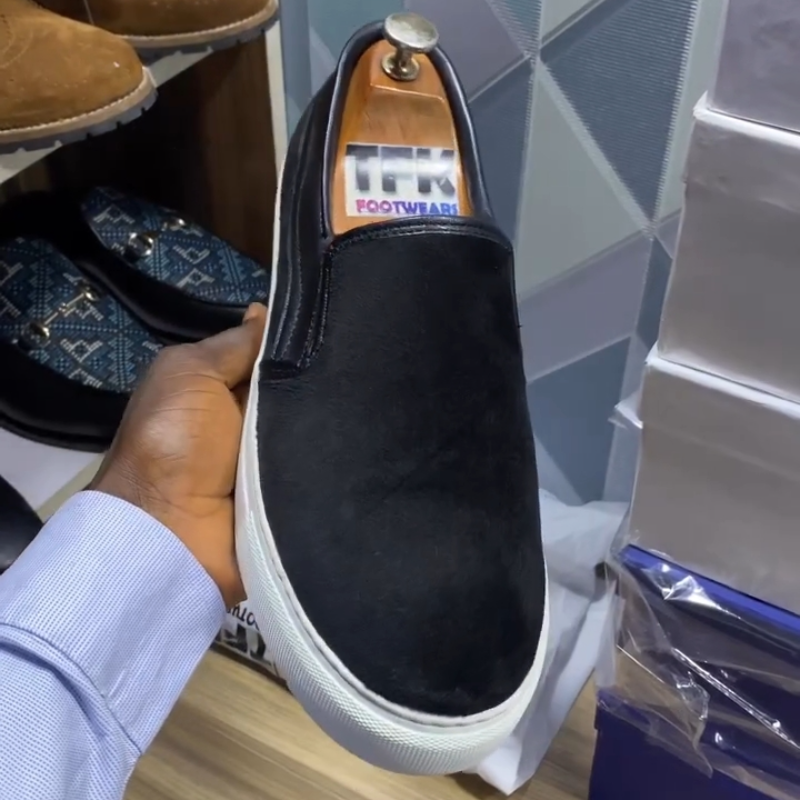 Handcrafted Suede Leather Loafers