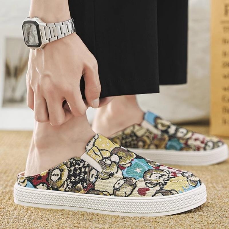 Summer Bear Breathable Lazy Slip-On Casual Flat Shoes