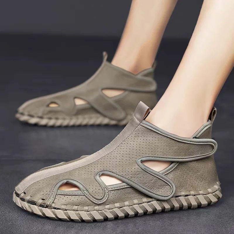 Summer fashion casual sandals hollow breathable men's shoes