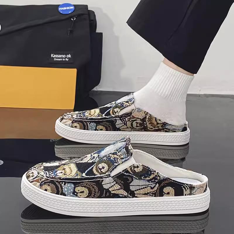 Summer Bear Breathable Lazy Slip-On Casual Flat Shoes