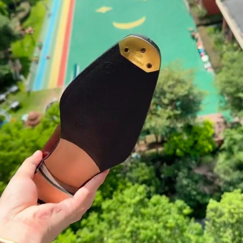 Italian Handmade Formal Split Toe Single Strap Monk