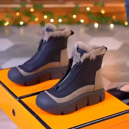 Women's Zipper Tall Insulated Boots