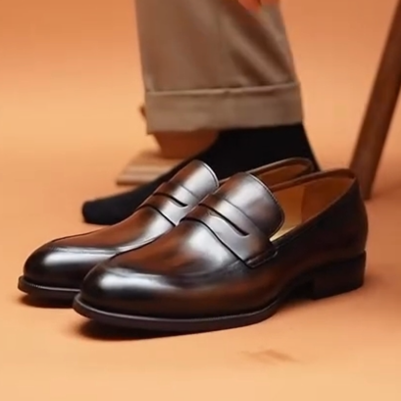 Men's Classic Leather Loafers
