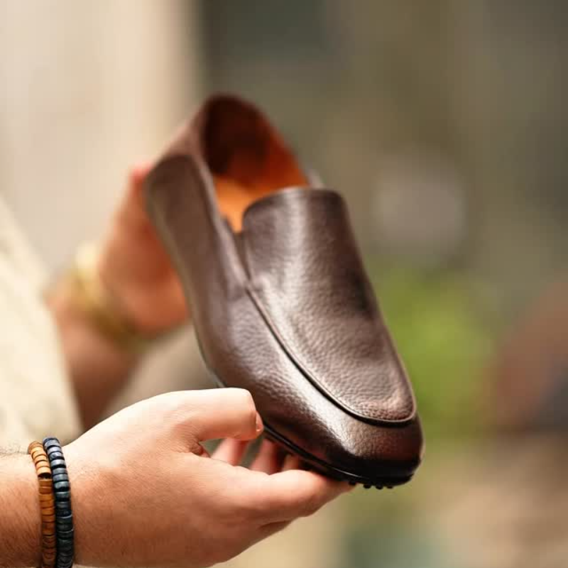 Men's Casual Leather Soft Loafers