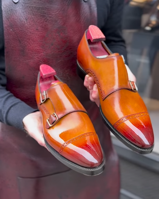 Patina Double Monkstraps Shoes