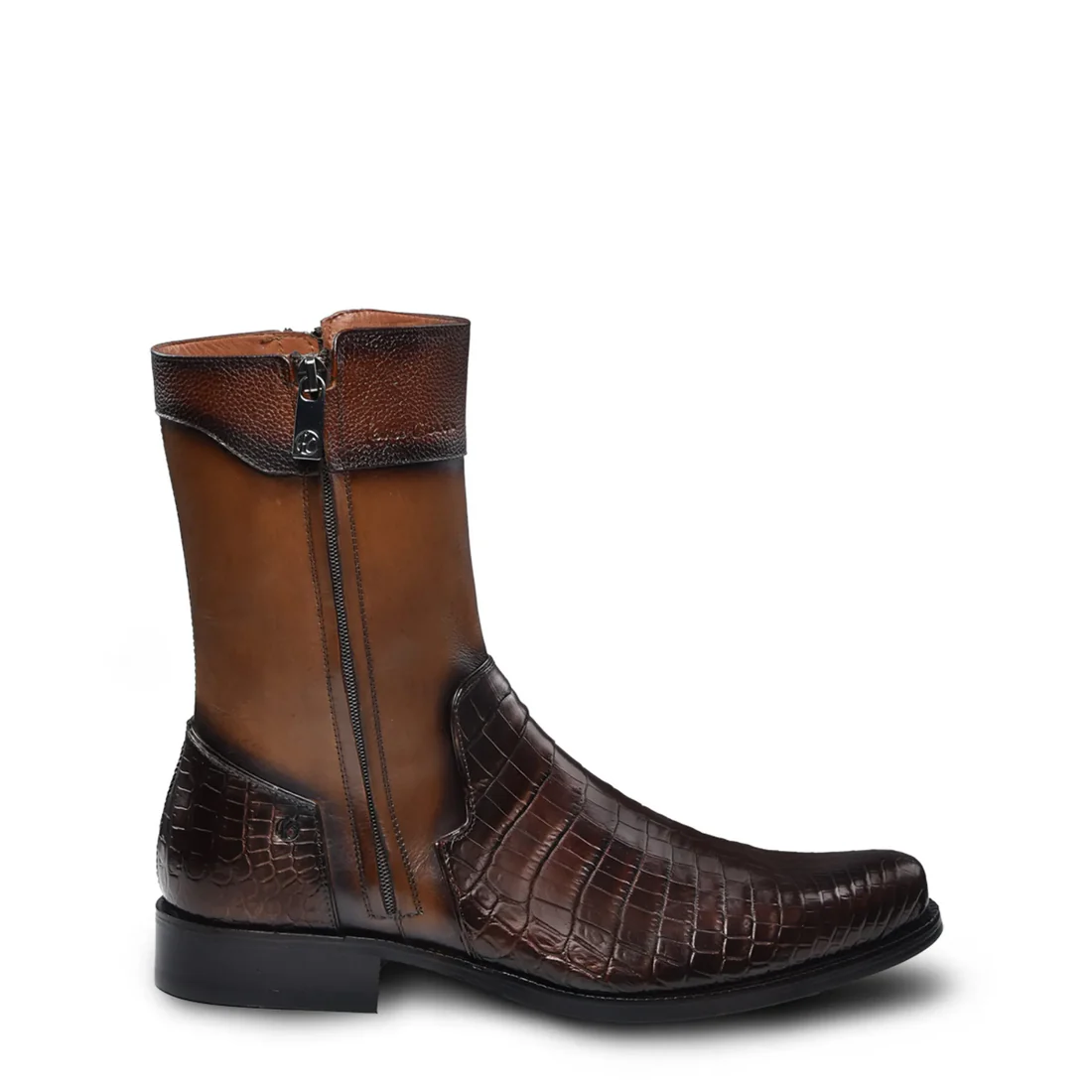 Slip On Exotic Cowboy Boots With Zipper(Buy 2 Free Shipping✔️)