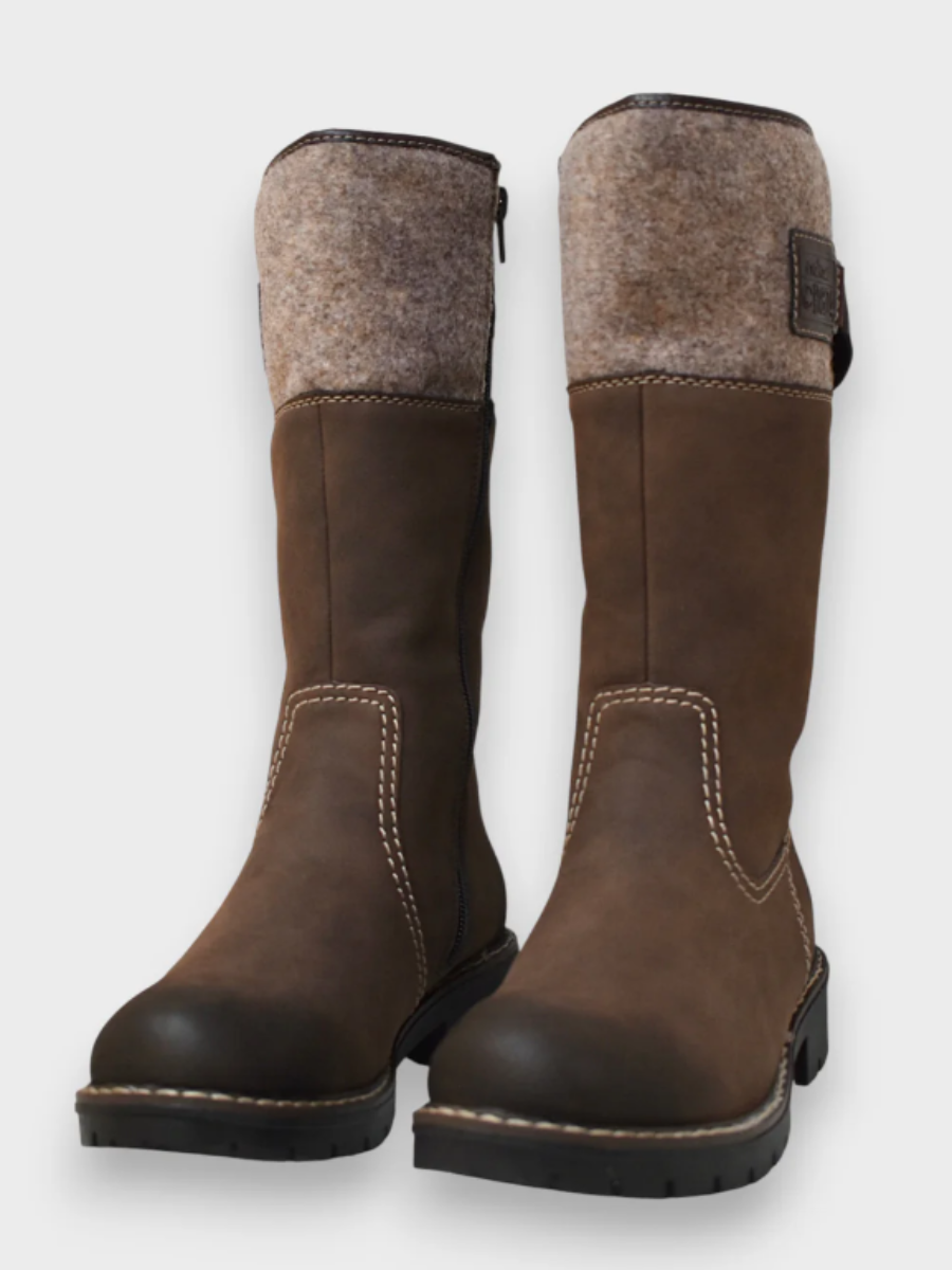 Chic Warm Women's Waterproof Boots