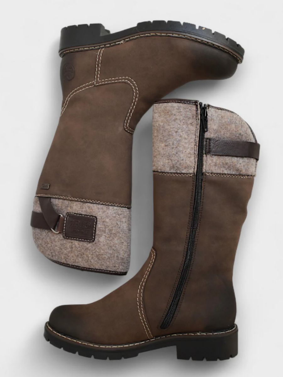 Chic Warm Women's Waterproof Boots