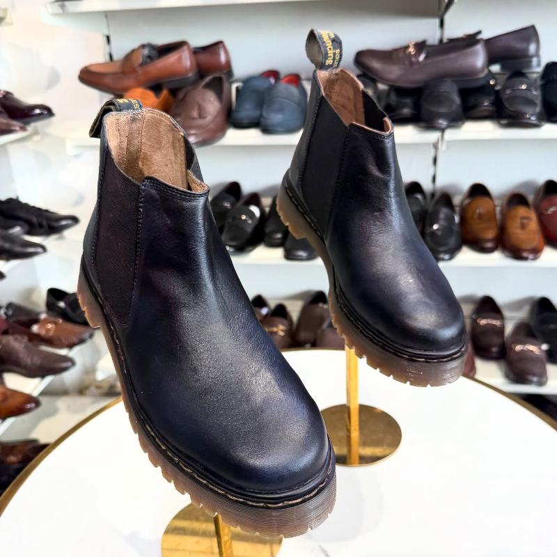 Handmade Men's Genuine Leather Chelsea Boots