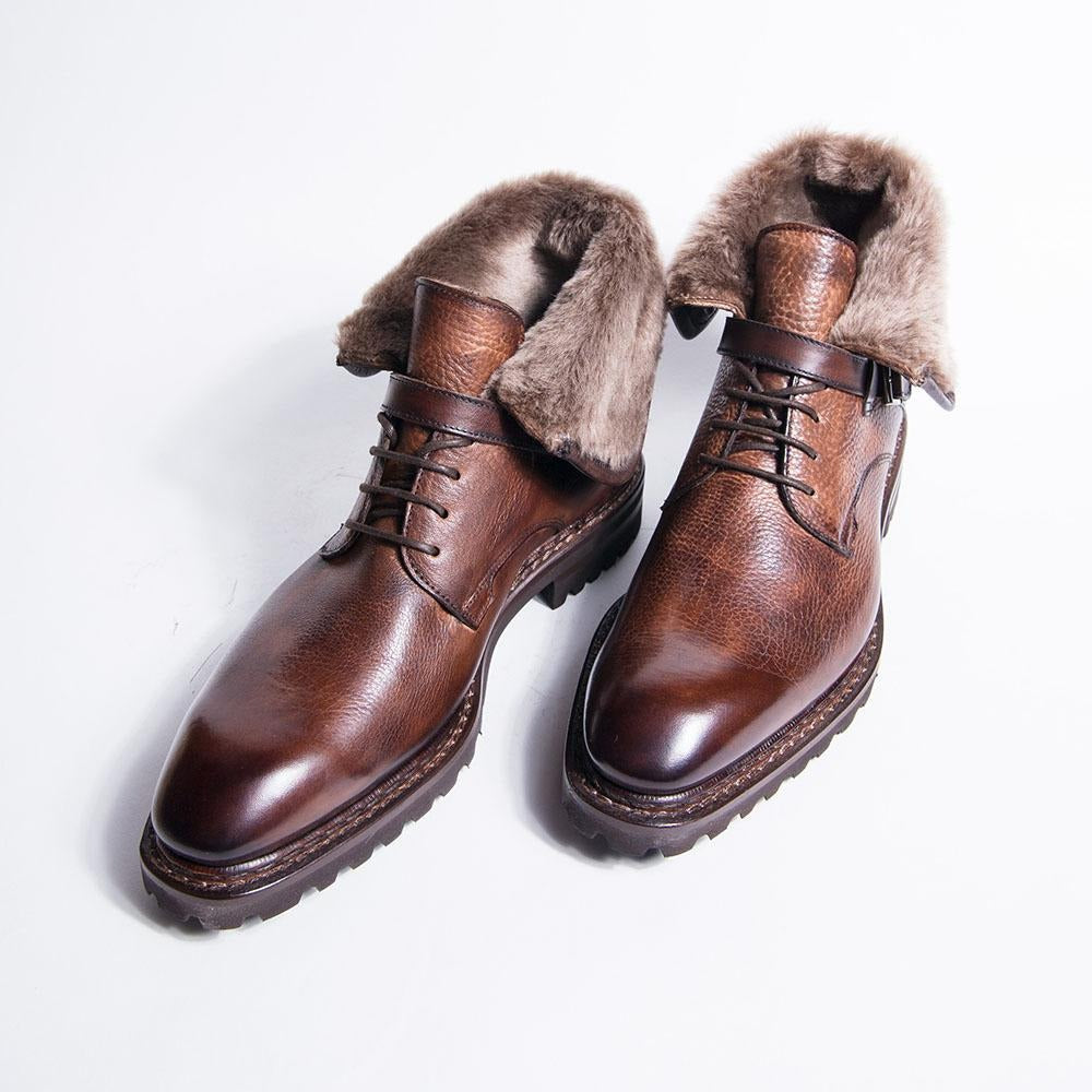 Men's Fashionable Winter Woolen Boots