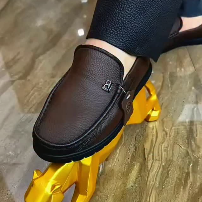 Men's Leather Comfort Soft Sole Loafers