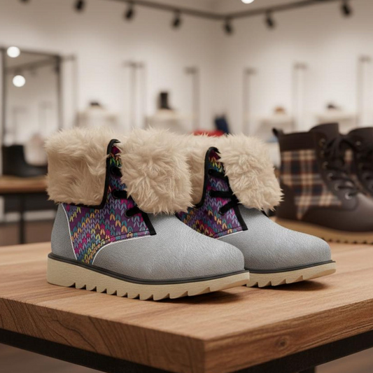 Fuzzy Warm Snow Boots