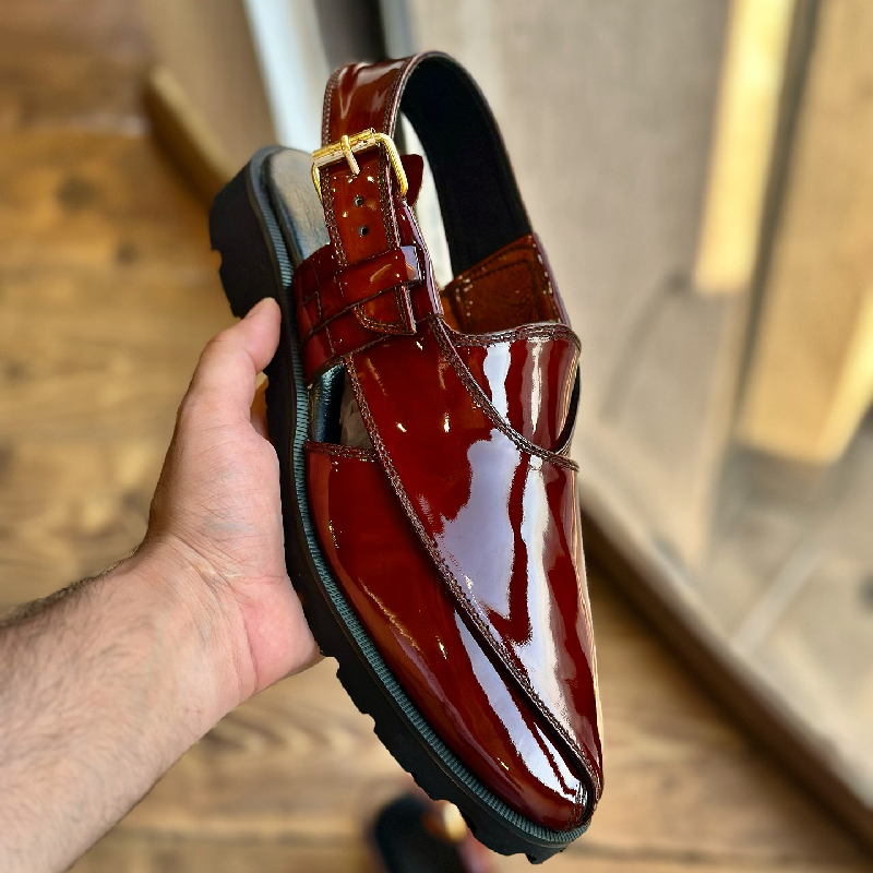 Men's Red Casual Sandals Slippers