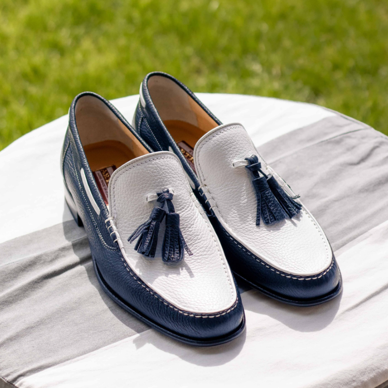 Calfskin Tassel Loafers