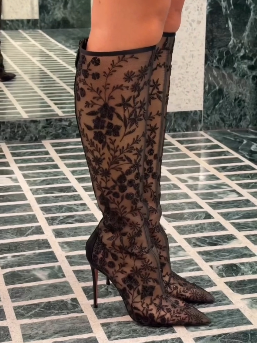 Women's Fashion High-Heel Boots