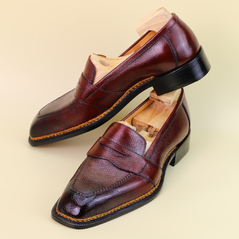 Hand Stitched Calfskin Classic Loafers
