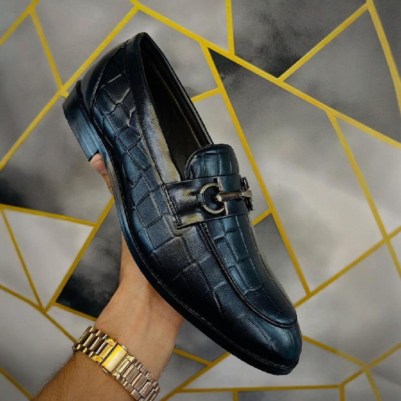 Men's Crocodile Leather Loafers