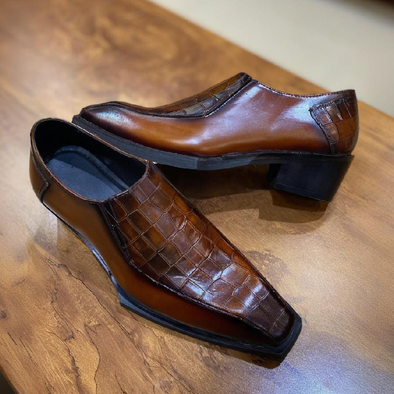 Handmade Men's Wingtip Loafers