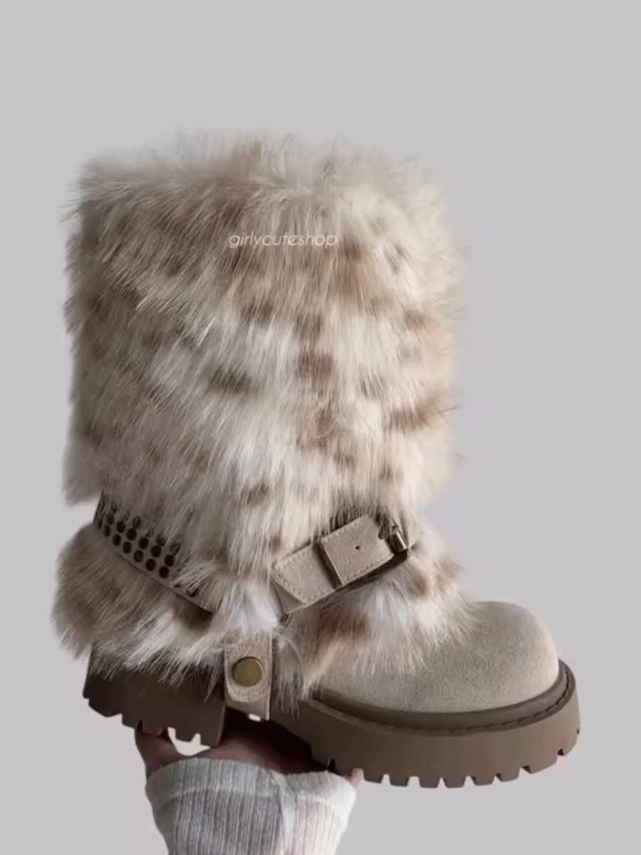 Fall-Winter Fashion Mid-Calf Boots