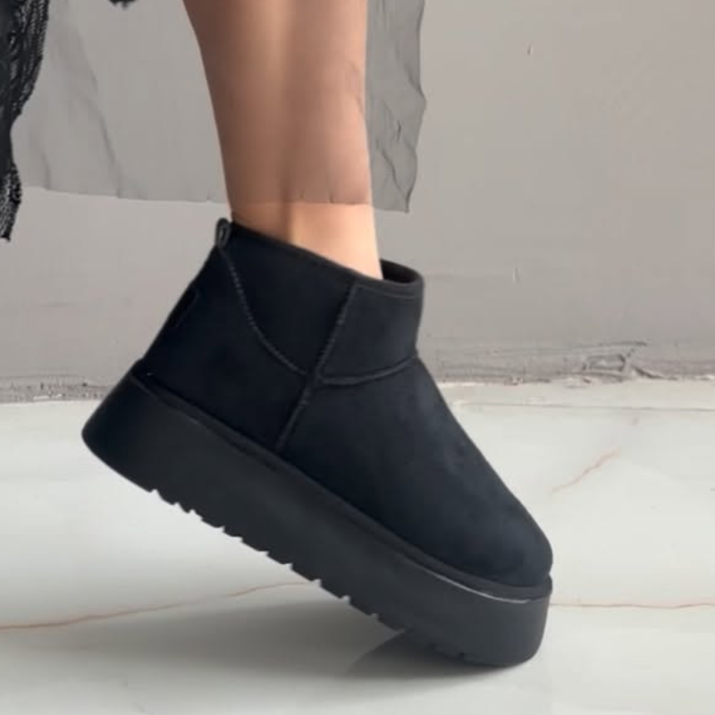 Women's Classic Fleece-Lined Thick-Sole Snow Boots