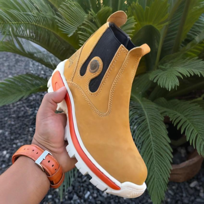 Men's Classic Leather Ankle Boots