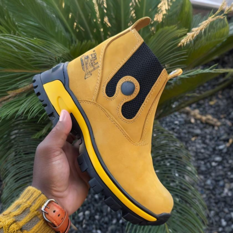 Men's Classic Leather Ankle Boots