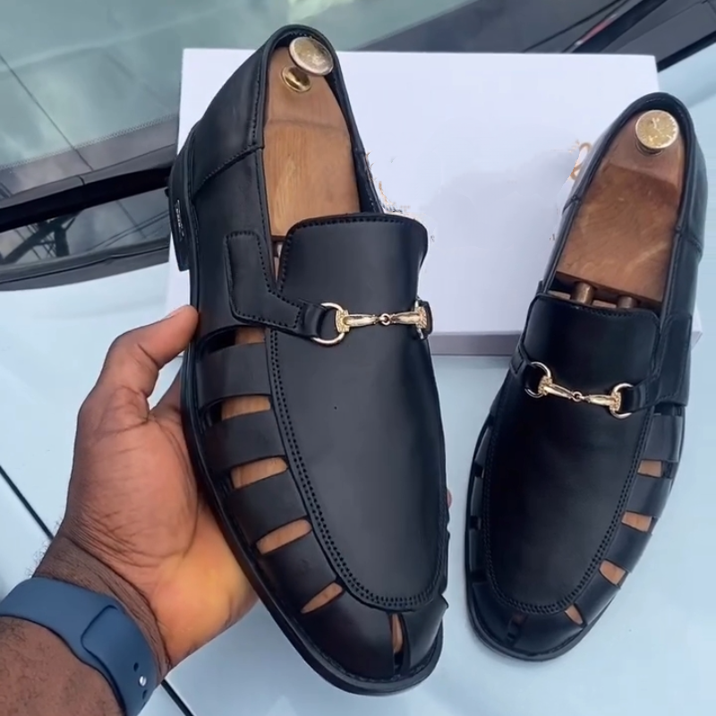 Men's Cowhide Casual Loafers