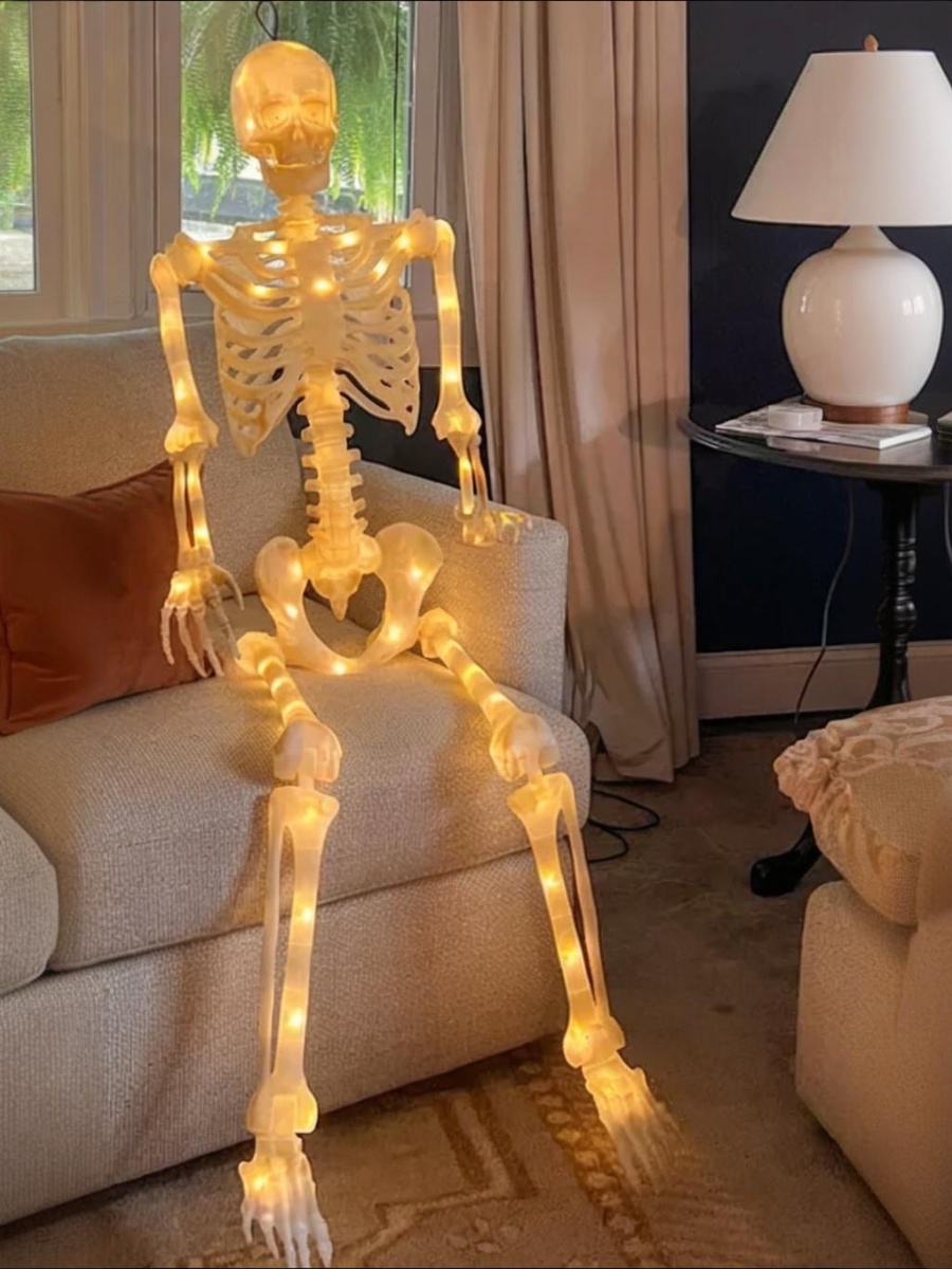 Hallowen Skeleton Home Decor With LED
