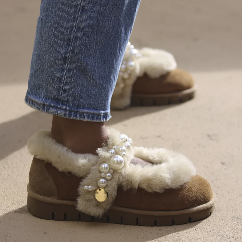 Women's Fleece-Lined Warm Shoes