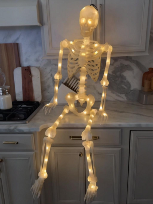 Hallowen Skeleton Home Decor With LED