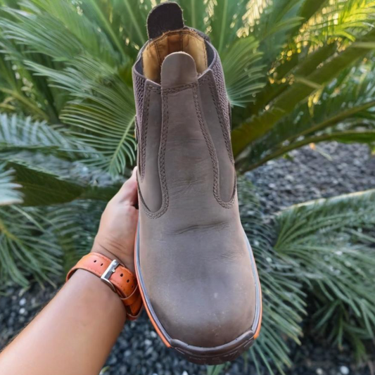 Men's Classic Leather Ankle Boots