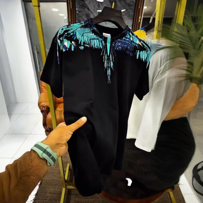 Men's Fashion Printed Soft Short Sleeve