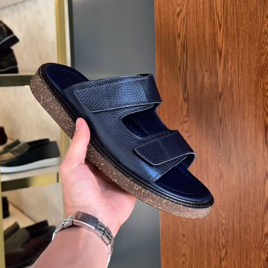 Classic Casual Cork Sole Slippers